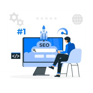 Image illustrant le SEO (Search Engine Optimization) pour maximiser la visibilité de votre site web dans les moteurs de recherche